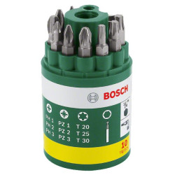 Біти Bosch Professional бітотримач, PH,PZ,T, 25мм, кейс, набір 9шт