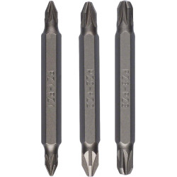 Біти Bosch двосторонні PZ/PZ, 60мм, 3шт