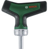 Викрутка Bosch з тріскачкою, Т-подібне руків'я, 109мм, сталь CrV