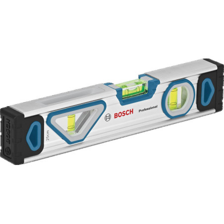Рівень Bosch Professional 25см, 3 капсули, алюмінієвий корпус