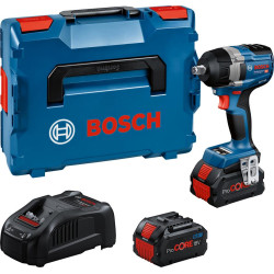 Гайковерт ударний Bosch Professional GDS 18V-750C 18В 2x8А·год до 3000об/хв 270/380/750Нм квадрат 1/2" ЗП GAL1880CV ке