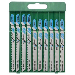 Полотно пиляльне для електролобзика Bosch по металу, набір 10шт