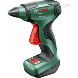 Пістолет клейовий акумуляторний Bosch Bosch PKP 3.6LI 3.6В 1.5А·год стрижні 7мм 170° 0.3кг подача 20г/хв