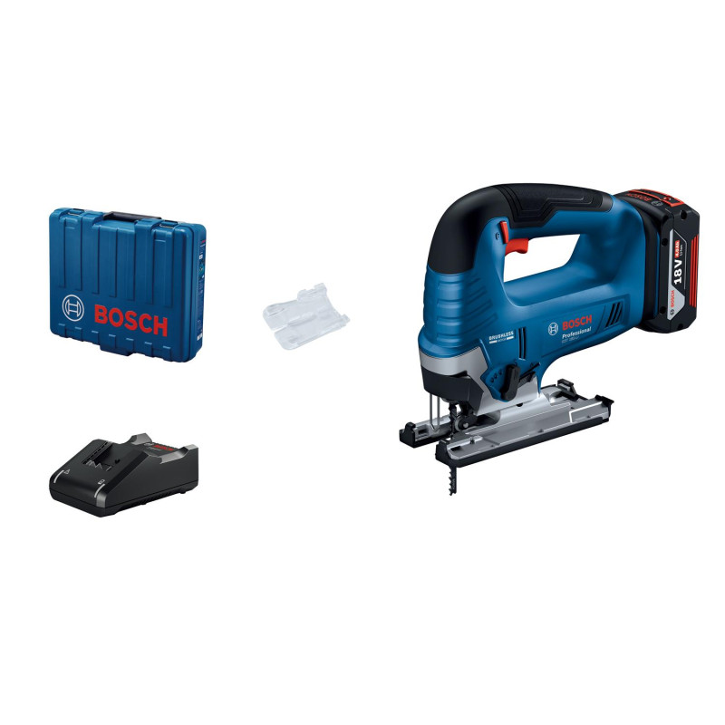 Лобзик акумуляторний Bosch Professional GST 185-LI 18В 1х4А·год 0-3500об/хв хід 26мм 2кг кейс