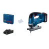 Лобзик акумуляторний Bosch Professional GST 185-LI 18В 1х4А·год 0-3500об/хв хід 26мм 2кг кейс