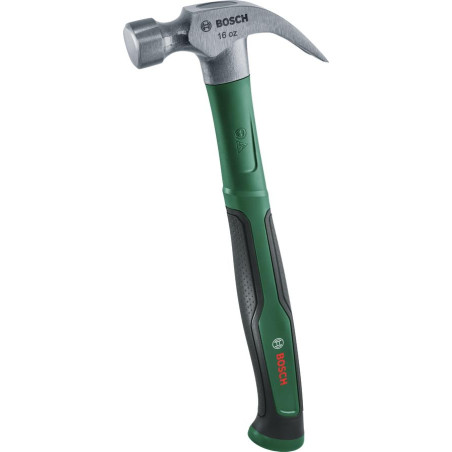 Молоток слюсарний Bosch 450г 33см руків'я скловолокно
