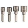 Головки торцеві Bosch 1/4", набір 4шт, 7,8,10,13мм