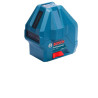 Нiвелiр лазерний Bosch Professional GLL 3-15X, до 15м, ±0.2мм/м, 3 проміня + 1 точка прямовису