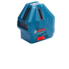 Нiвелiр лазерний Bosch Professional GLL 5-50X, до 50м, ±0.2мм/м, 3 проміня, сумка, перехiдник до штативу