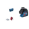 Нівелір лазерний Bosch Professional GLL 3-80, до 30м з приймачем 120м, ±0.3мм/м, 0.82кг