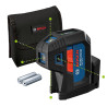 Нівелір лазерний Bosch Professional GPL 5G, до 30м, ±0.35мм/м, 2AAx1.5В, чохол, 0.35кг