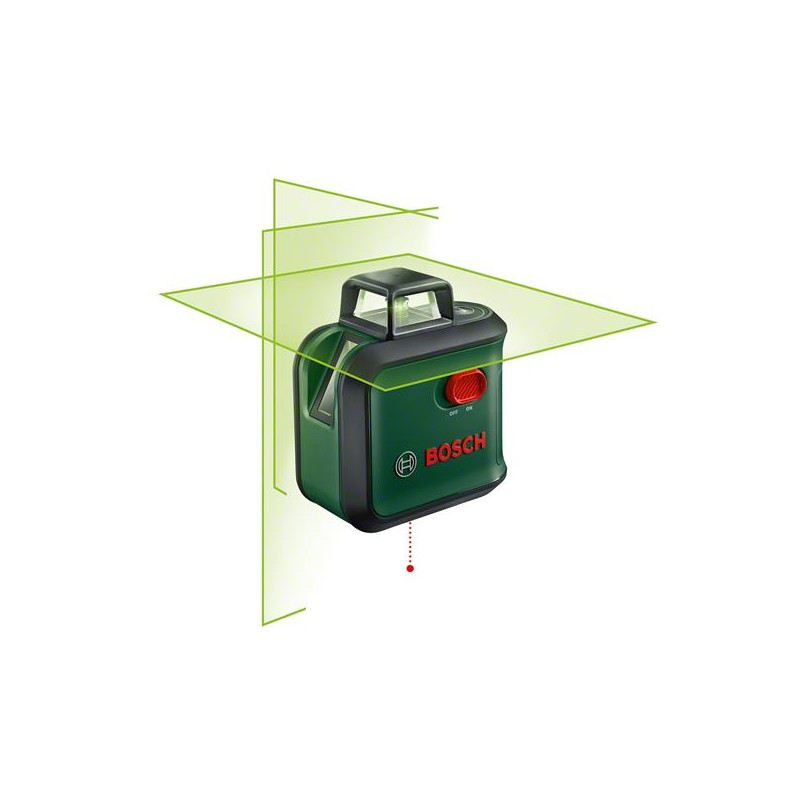 Нівелір лазерний Bosch UniversalLevel 360, до 24м, ±0.4мм/м, +висок, 0.56кг