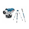 Нівелір оптичний Bosch Professional GOL 26 D, до 100м, &1771.6мм/30м, зум х26, + BT160 + GR500,1.5кг