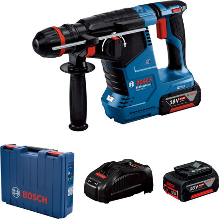 Перфоратор акумуляторний Bosch Professional GBH 187-LI ONE Chuck SDS-Plus 18В акб 2х5А·год 2.4Дж 2.9кг
