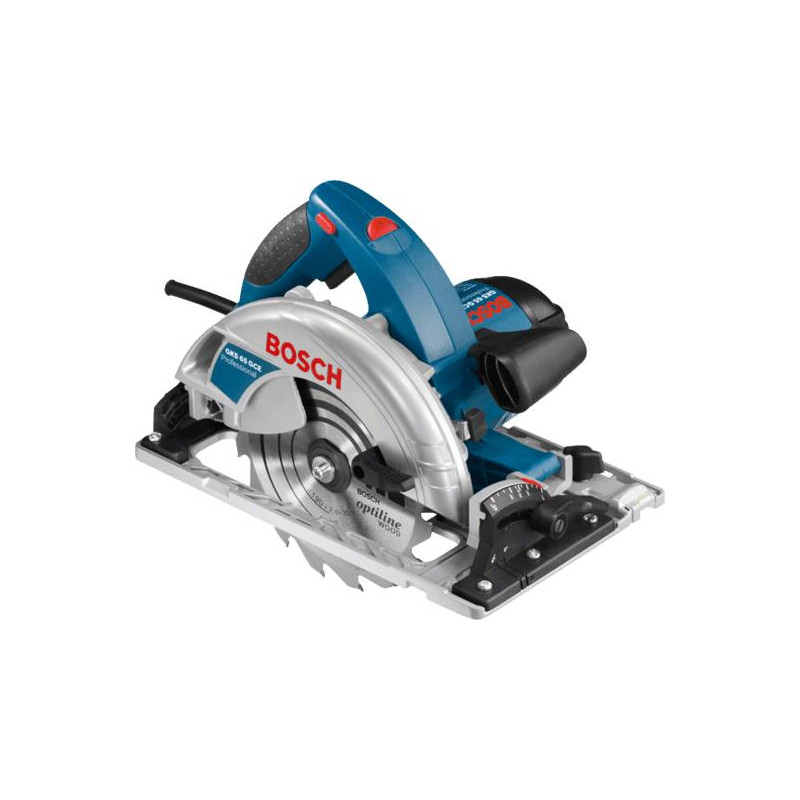 Пила дискова Bosch Professional GKS 65 GCE 1800Вт 190мм 5.2кг