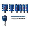 Коронки для роботи з міцними матеріалами Bosch Professional Tough Material, 22-68мм, 9шт