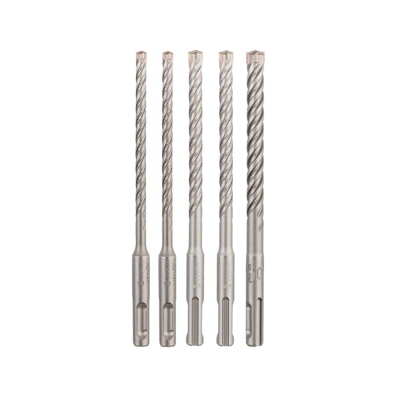 Набір бурів по бетону Bosch Professional SDS-Plus, 5шт