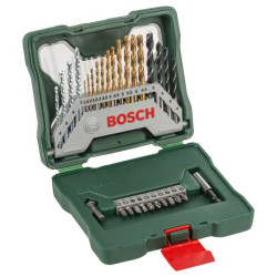 Набір свердел та біт Bosch Professional X-Line TITANIUM, кейс, 30шт