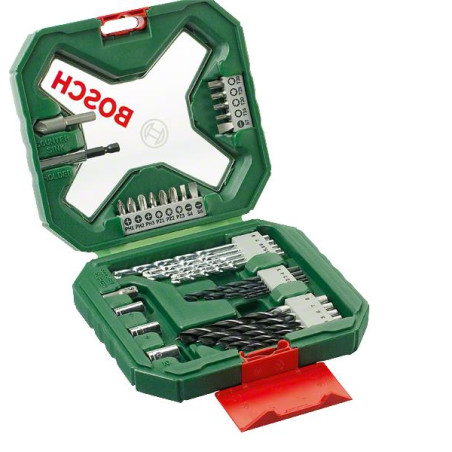 Набір свердел та біт Bosch Professional X-Line, кейс, 34шт