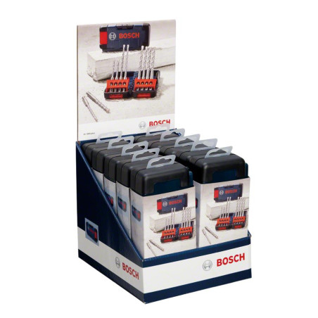 Набір ударних свердел по бетону Bosch Professional SDS-Plus-3, 5-10мм, 8шт