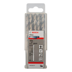 Свердло Bosch Professional HSS-G 7 по металу, 7мм, 10шт
