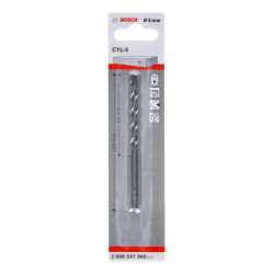 Свердло по бетону Bosch Professional CYL-3 6Х100мм SilverPerc, для перфораторiв