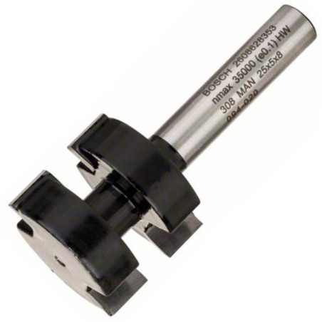 Фреза гребенева Bosch Professional Std S8 D25 L5