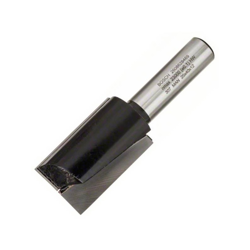 Фреза пазова Bosch Professional з двома лезами Std S12 D25 L40