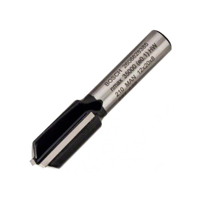 Фреза пазова Bosch Professional з двома лезами Std S8 D12 L20
