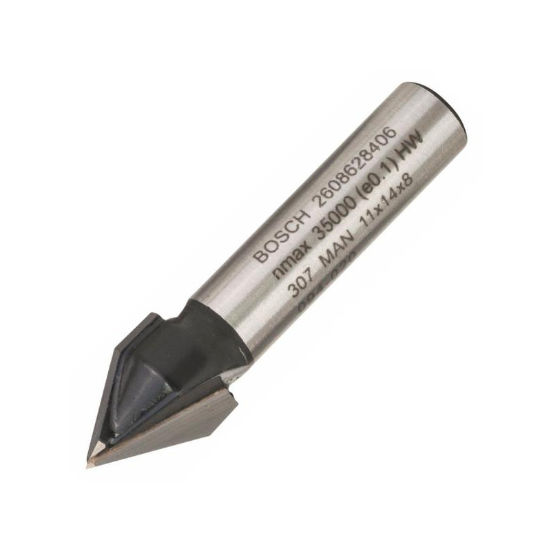 Фреза пазова V-подібна Bosch Professional V Std S8 D11 L14 60°