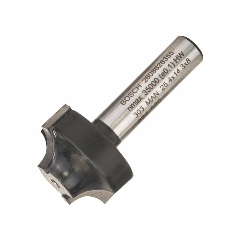 Фреза профільна E Bosch Professional Std S8 R6.3 D25.4 L14