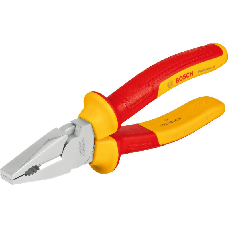Плоскогубці комбіновані Bosch Professional, 180 мм, VDE