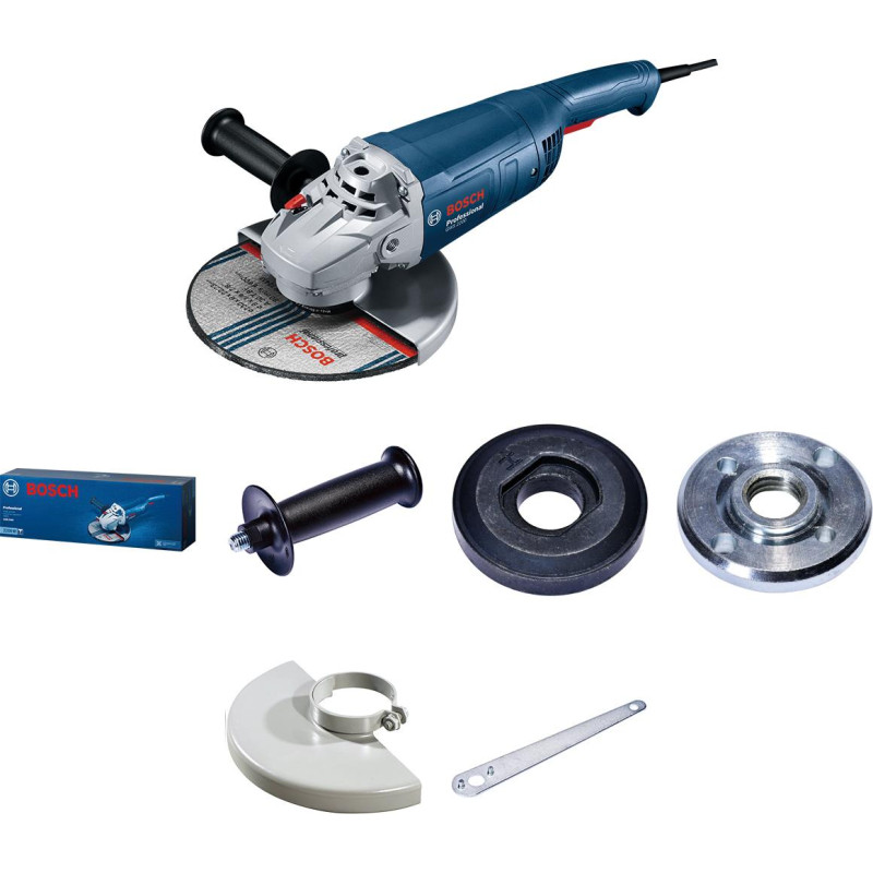 Шліфмашина кутова Bosch Professional GWS 2200 180мм 2200Вт 8500об/хв 5.2кг