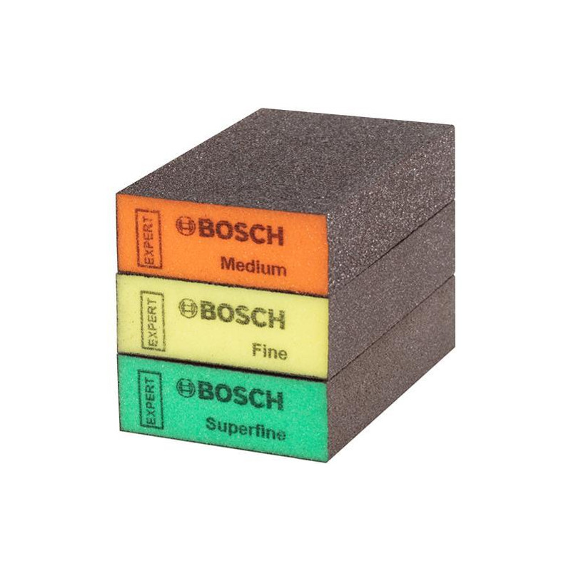 Губки шліфувальні Bosch Professional S471 Expert 69х97х26мм M F SF 3шт