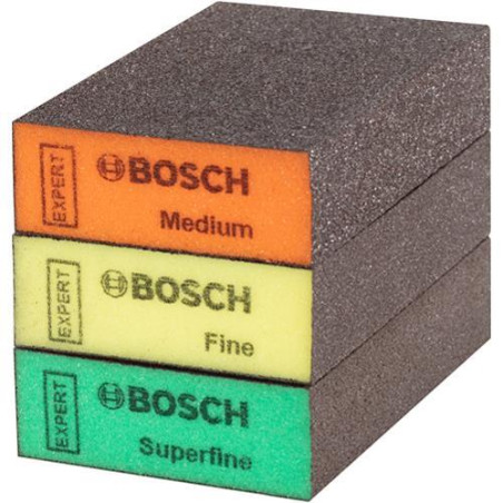 Губки шліфувальні Bosch Professional S471 Expert 69х97х26мм M F SF 3шт