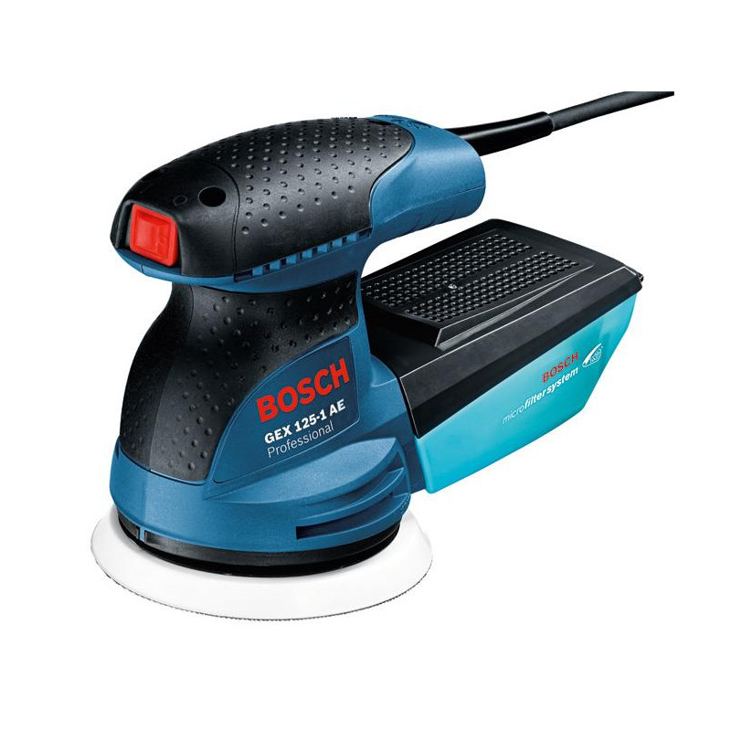 Шліфмашина ексцентрикова Bosch Professional GEX 125-1 AE 250Вт 125мм 7500-12000об/хв 1.3кг