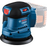 Шліфмашина ексцентрикова акумуляторна Bosch Professional GEX 185-LI 18В 125мм 6000-10000об/хв 0.93кг без АКБ та ЗП