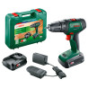 Шурупокрут-дриль Bosch UniversalDrill 18V, 2x1.5Ач, 40Нм, 440/1450об/хв, ЗП, 1.2кг, кейс