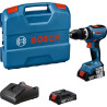 Шурупокрут-дриль акумуляторний Bosch Professional GSB 18V-65 18В 2х2А·год 31·65Нм 0-2100об/хв ЗП GAL18V-20 кейс 1.12кг