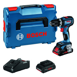 Шурупокрут-дриль акумуляторний Bosch Professional GSB 18V-90 C 18В 2х4А·год 36·64Нм 0-630·0-2100об/хв 1.2кг