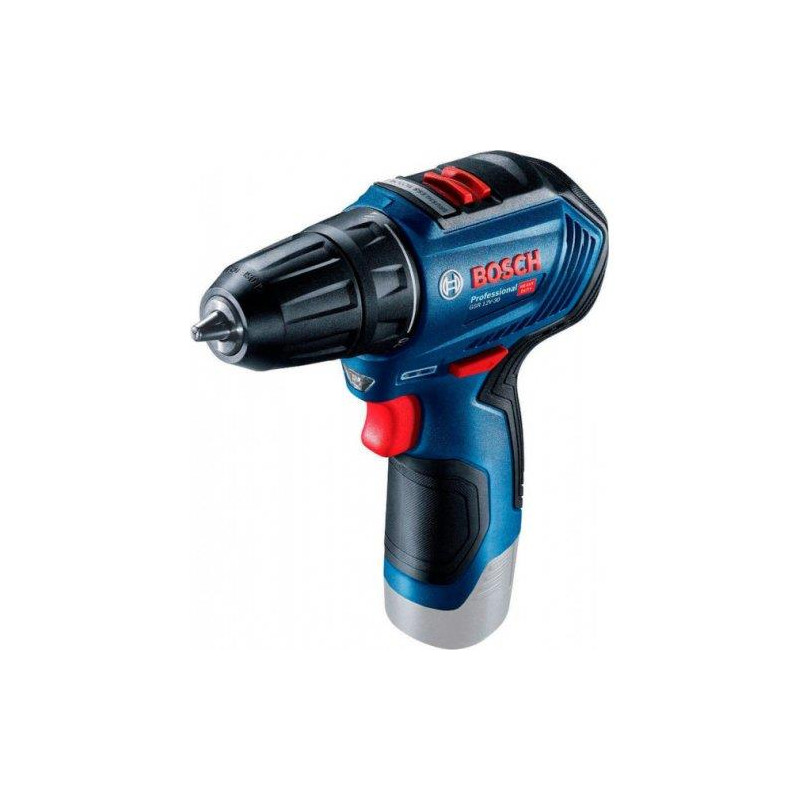 Шурупокрут-дриль акумуляторний Bosch Professional GSR 12 V-30 12В 30Нм 410·1600об/хв 0.8кг без АКБ та ЗП