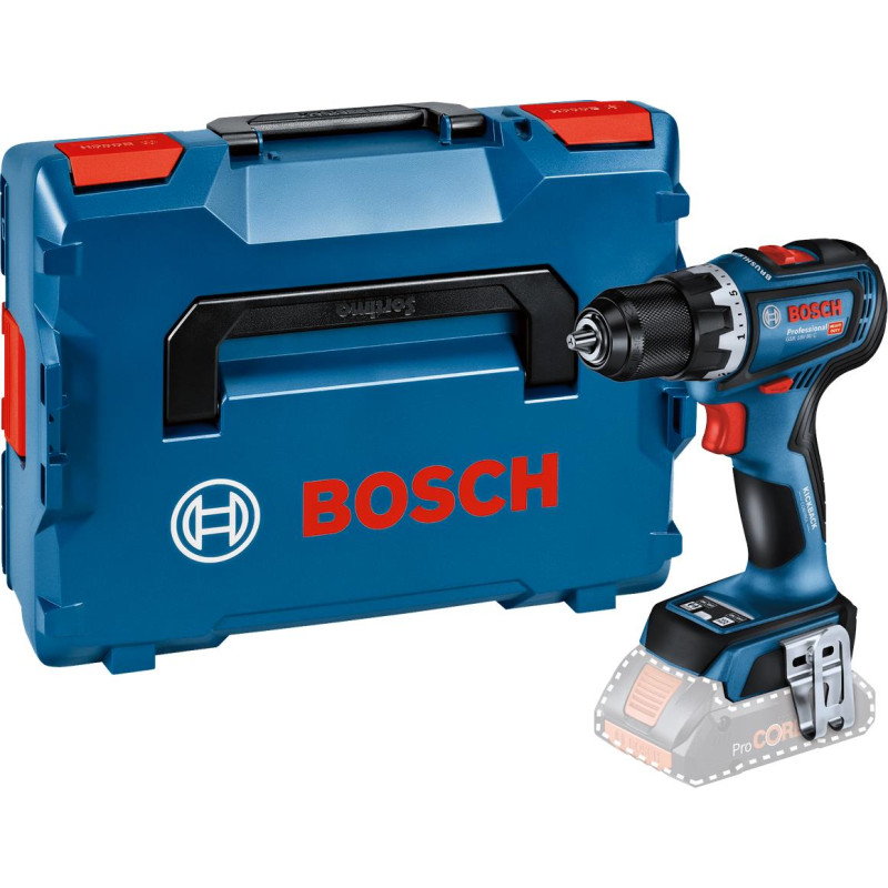 Шурупокрут-дриль ударний акумуляторний Bosch Professional GSR 18V-90 C 18В 36-64Нм 0-2100об/хв кейс 1.1кг без АКБ та ЗП