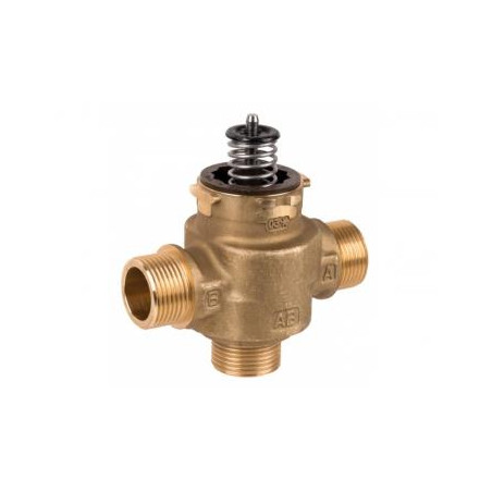 Клапан триходовий Honeywell VC 1' 20 бар Kv7,7м.куб/год різьблення зовнішнє